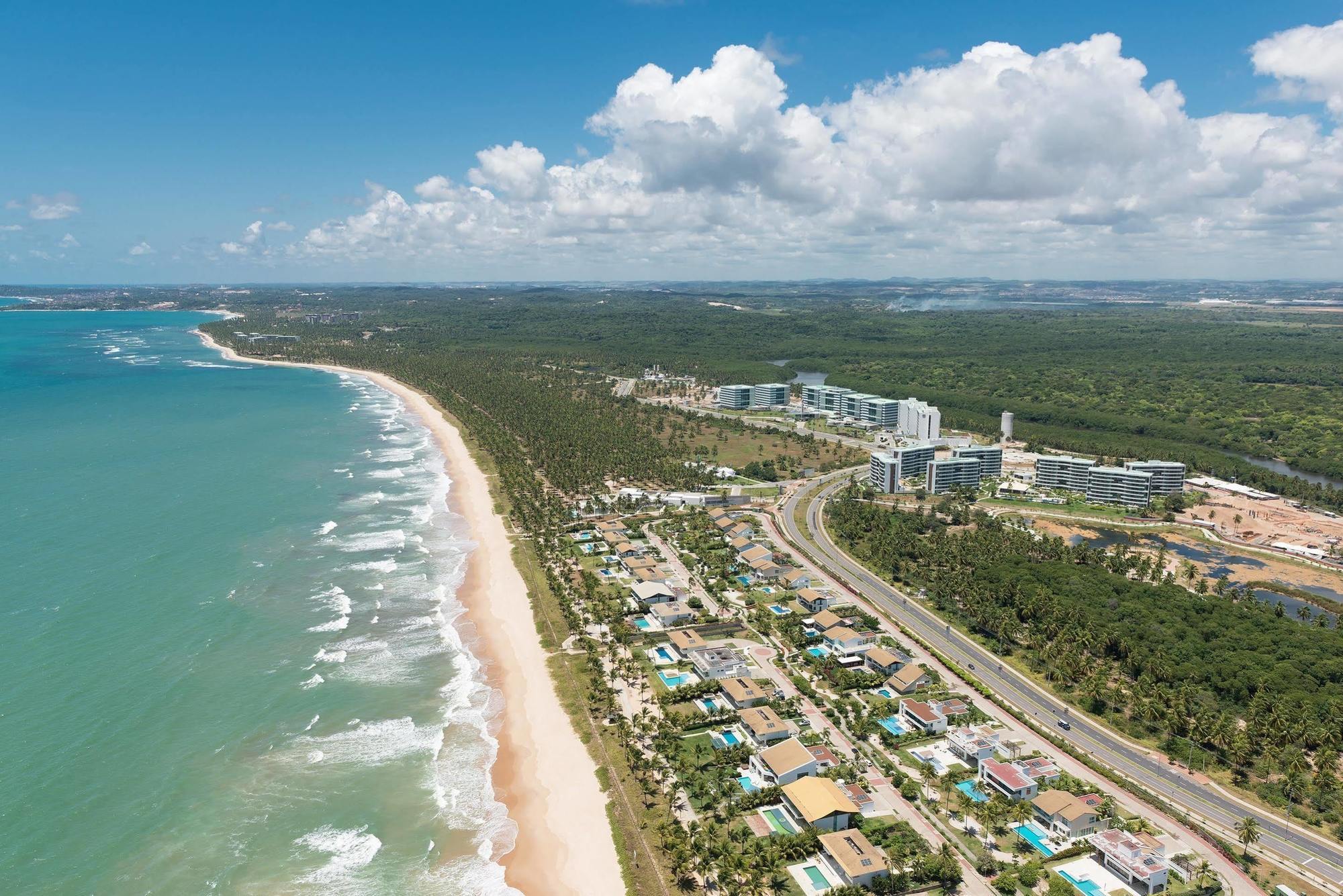Sheraton Reserva Do Paiva Cabo de Santo Agostinho Eksteriør billede Aerial view of the city